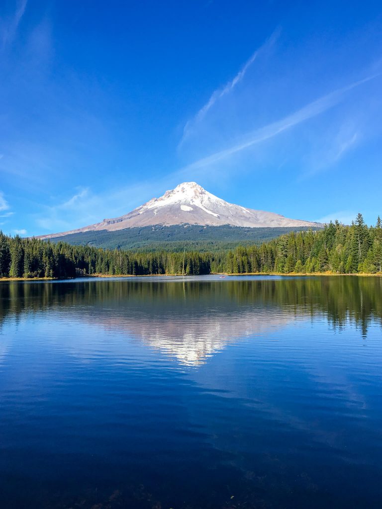 Trillium Lake and Mount Hood